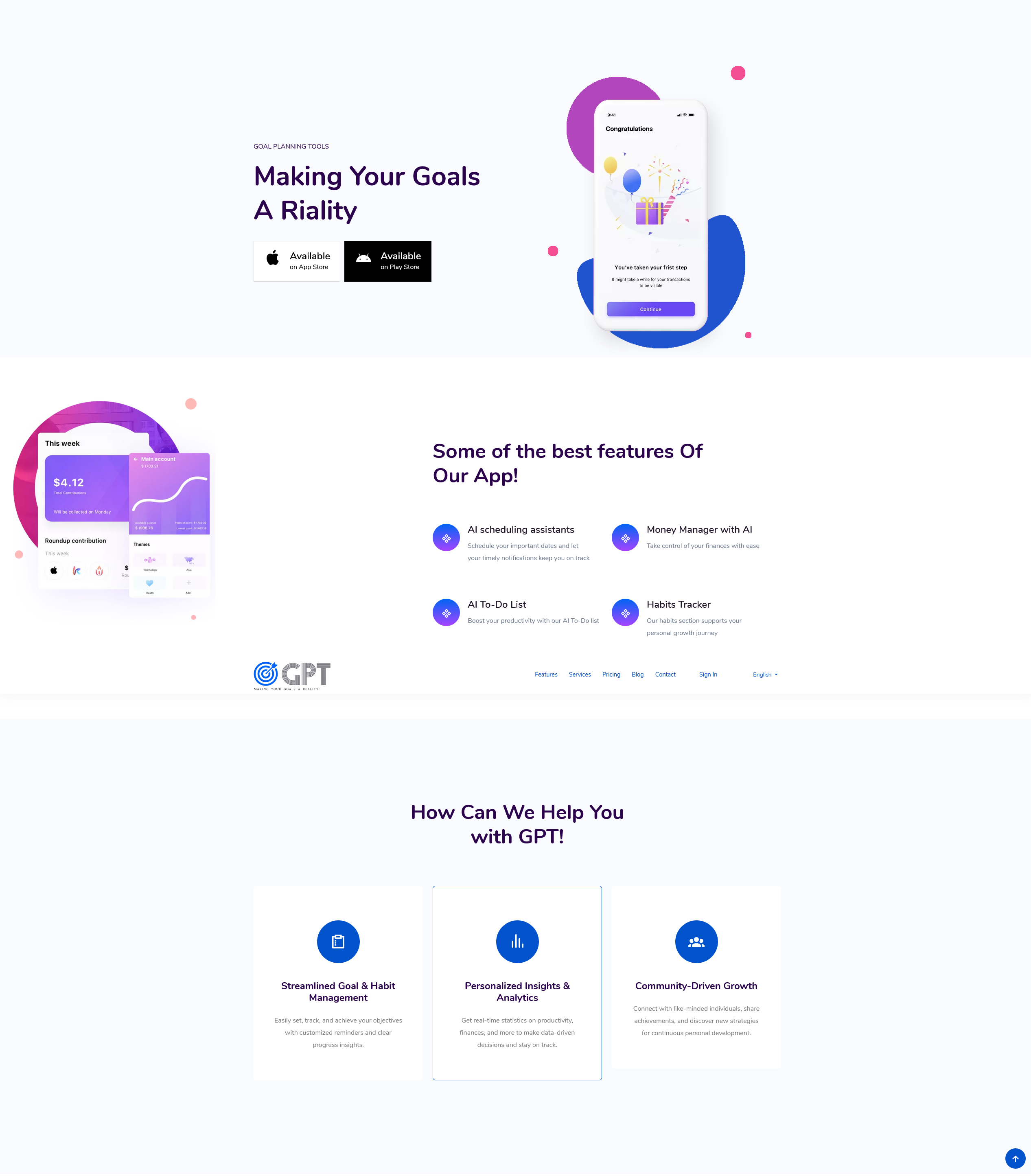 Goal Planning Tools